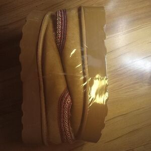 SMajong Women Winter Snow Boots Thickened Flat Boots Fur Lined Warm Durable Shoe